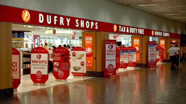 Una tienda de Dufry en los aeropuertos de Aena.