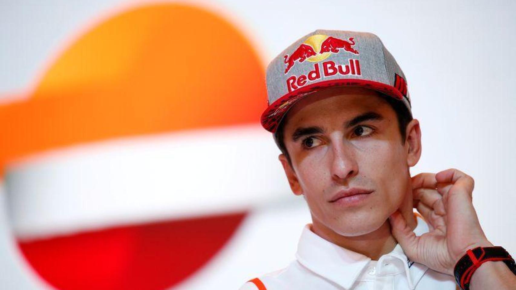 Marc Márquez durante un evento de Honda