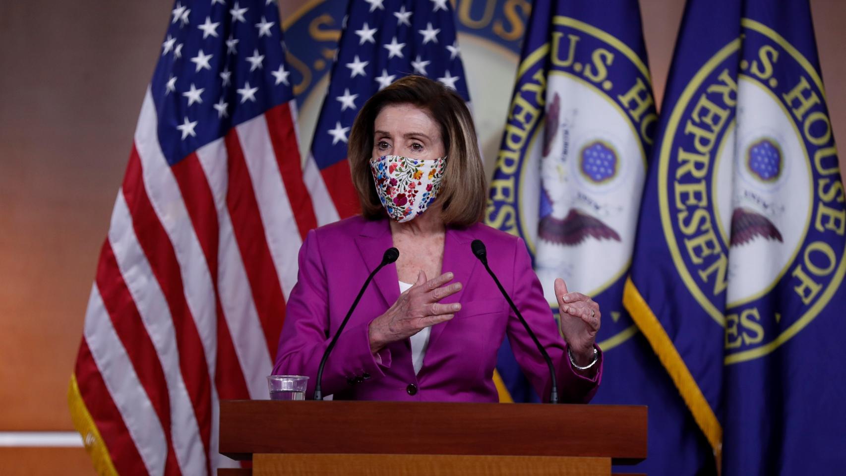 Nancy Pelosi, presidenta de la Cámara de Representantes de Estados Unidos.