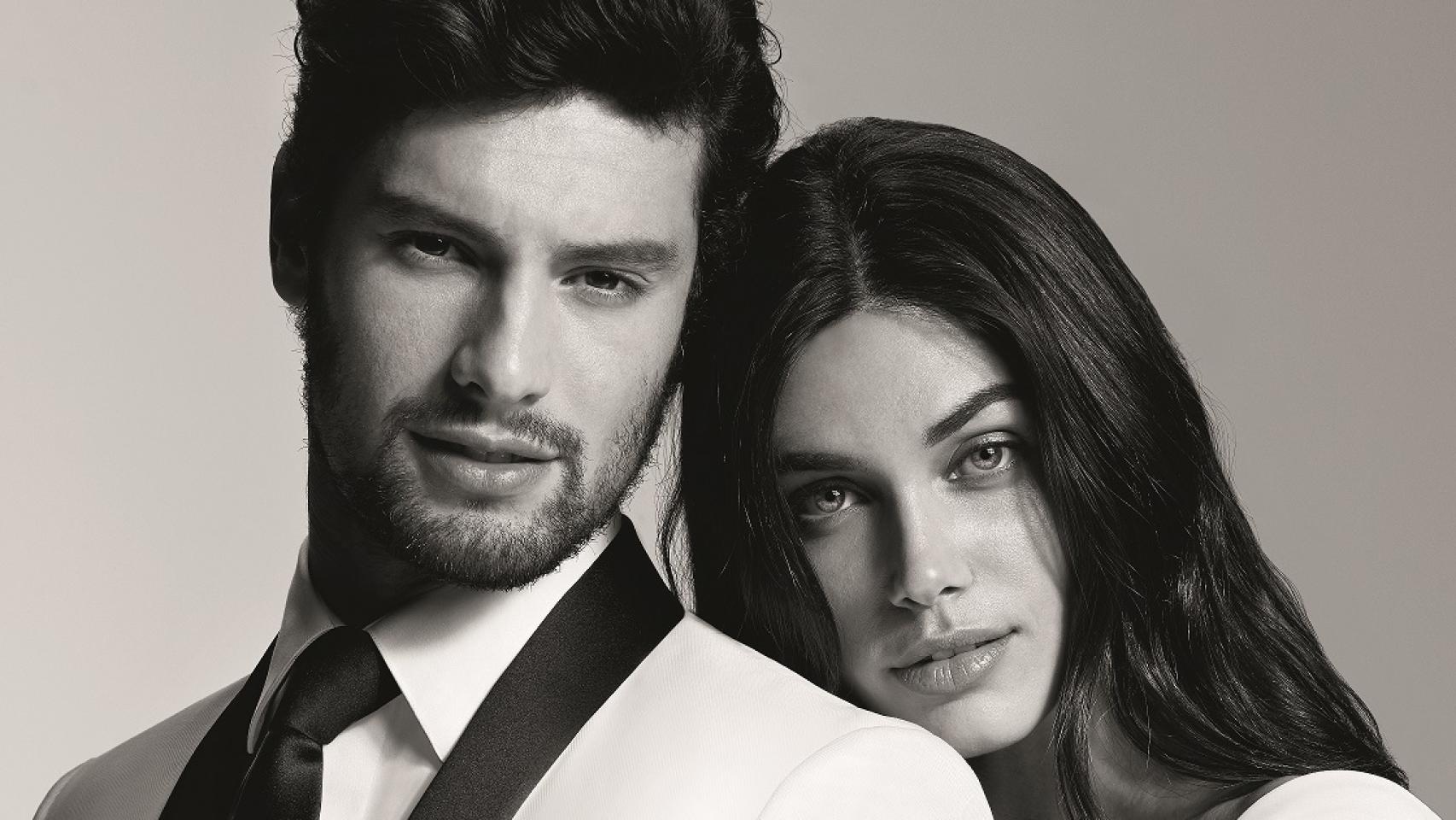 Modelos posando para la nueva colección de Pronovias.