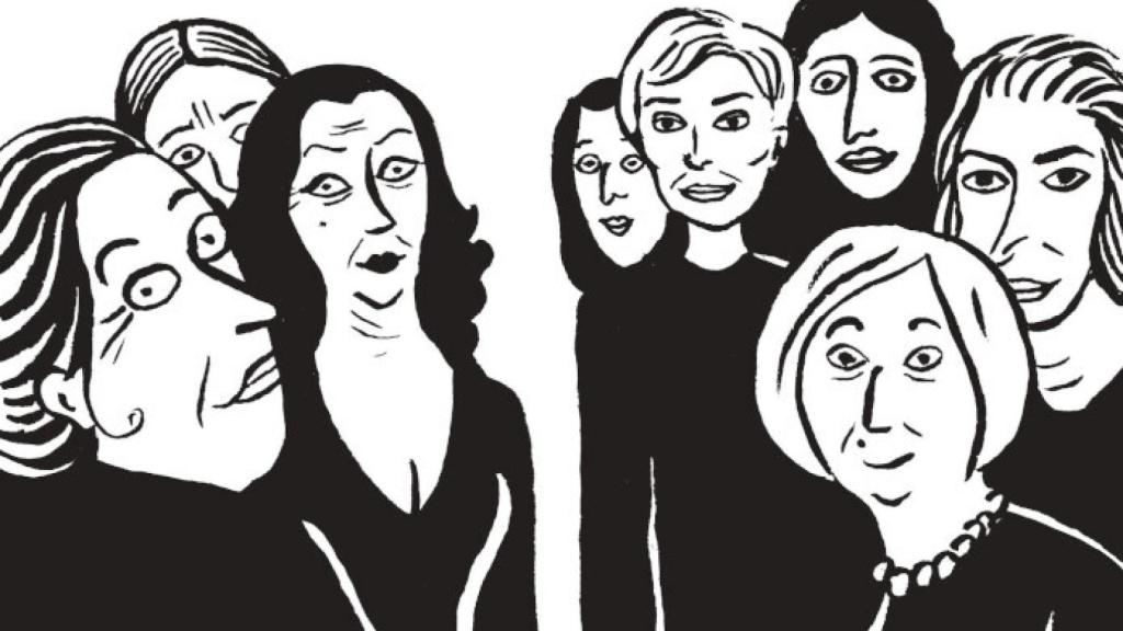 Una imagen de 'Bordados', de Marjane Satrapi