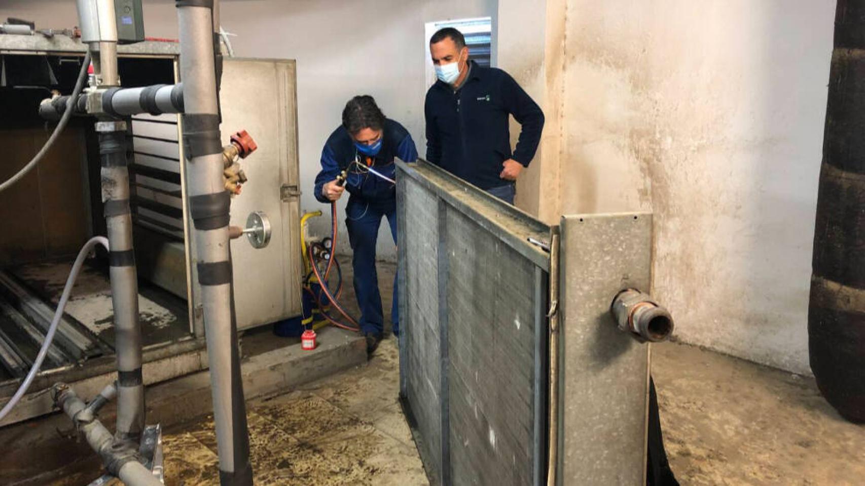 Reparación del sistema de climatización del Hospital de Toledo