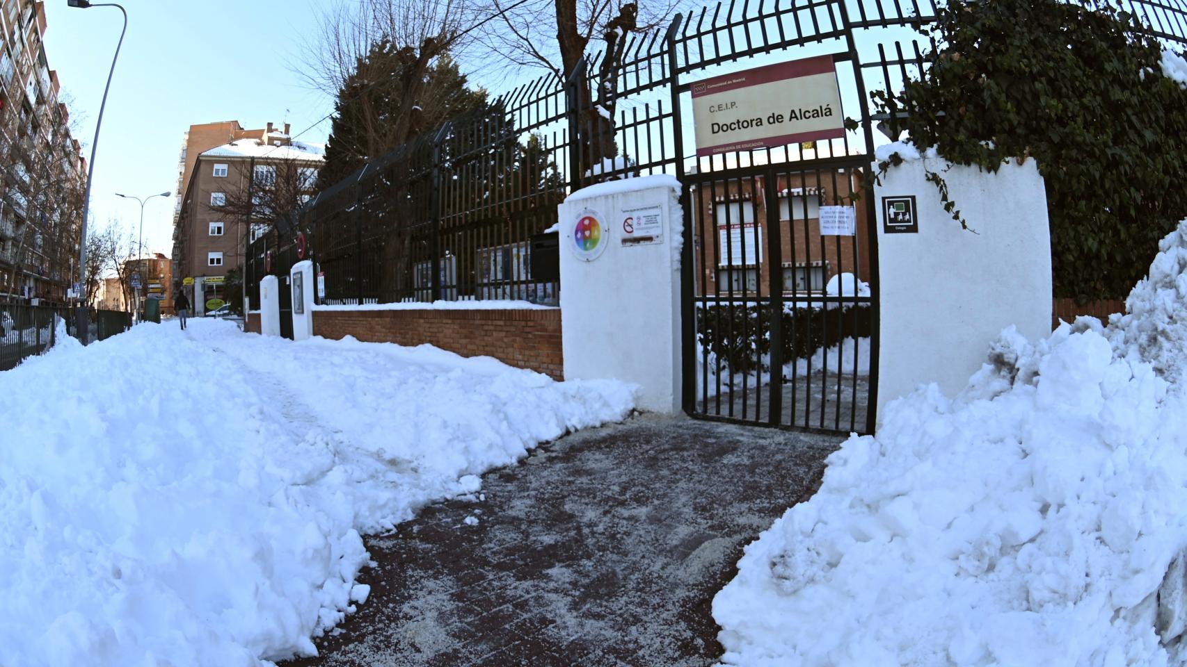 El colegio Doctora de Alcalá, en la localidad madrileña de Alcalá de Henares.
