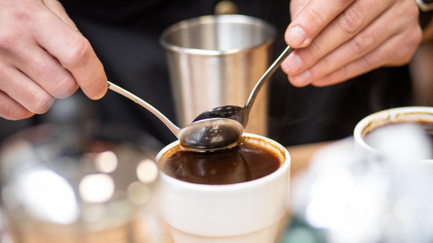 Un café preparado de forma artesanal.