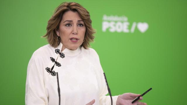 La secretaria general del PSOE andaluz, Susana Díaz.