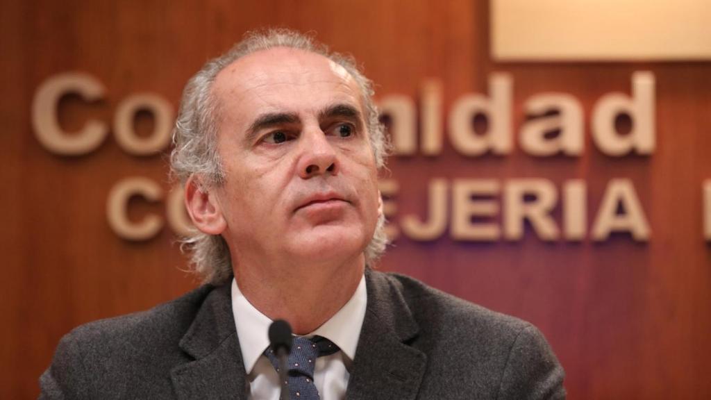 El consejero de Sanidad de la Comunidad de Madrid, Enrique Ruiz-Escudero. Efe