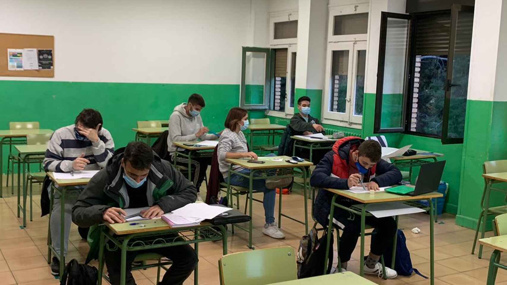 Fotografía de archivo de un centro educativo. Efe