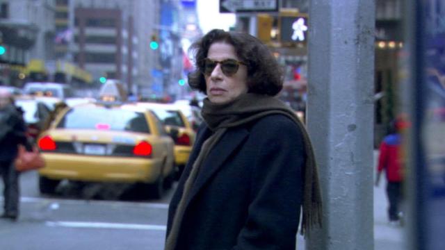 Mi amiga Fran paseando por Nueva York.