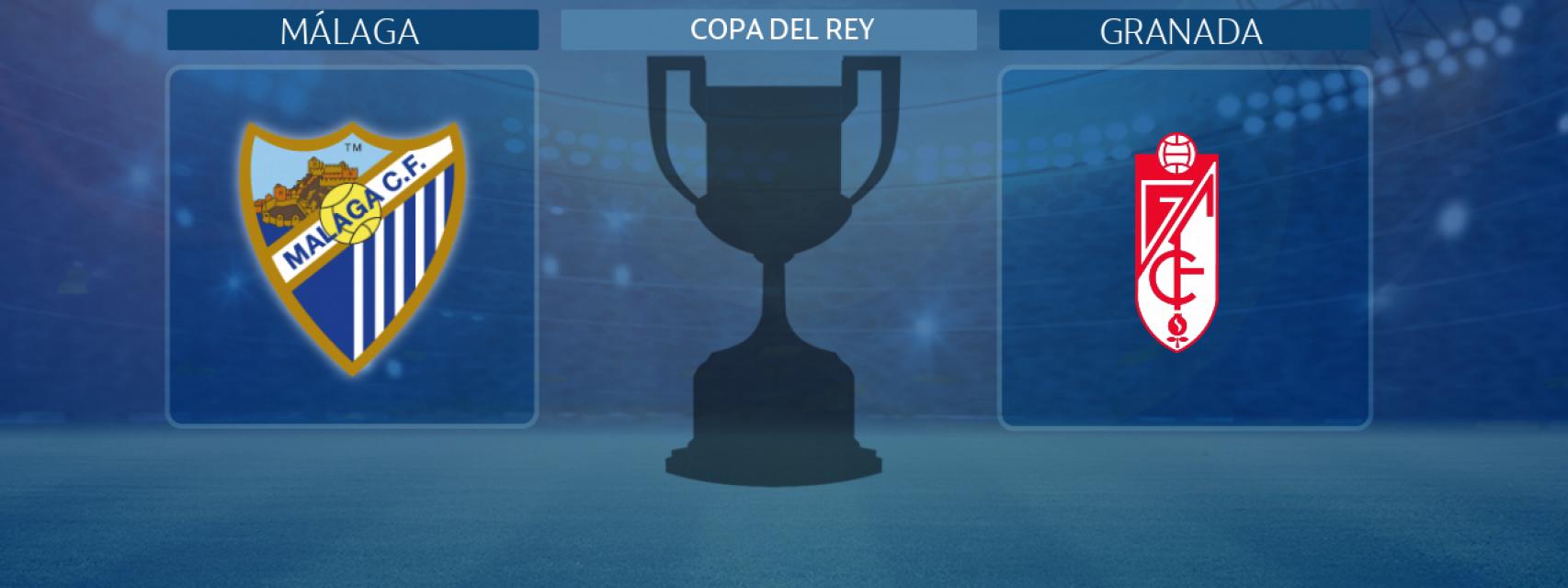 Málaga - Granada, partido de la Copa del Rey