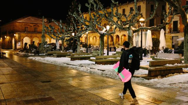 Toque de queda en Castilla y León del pasado año