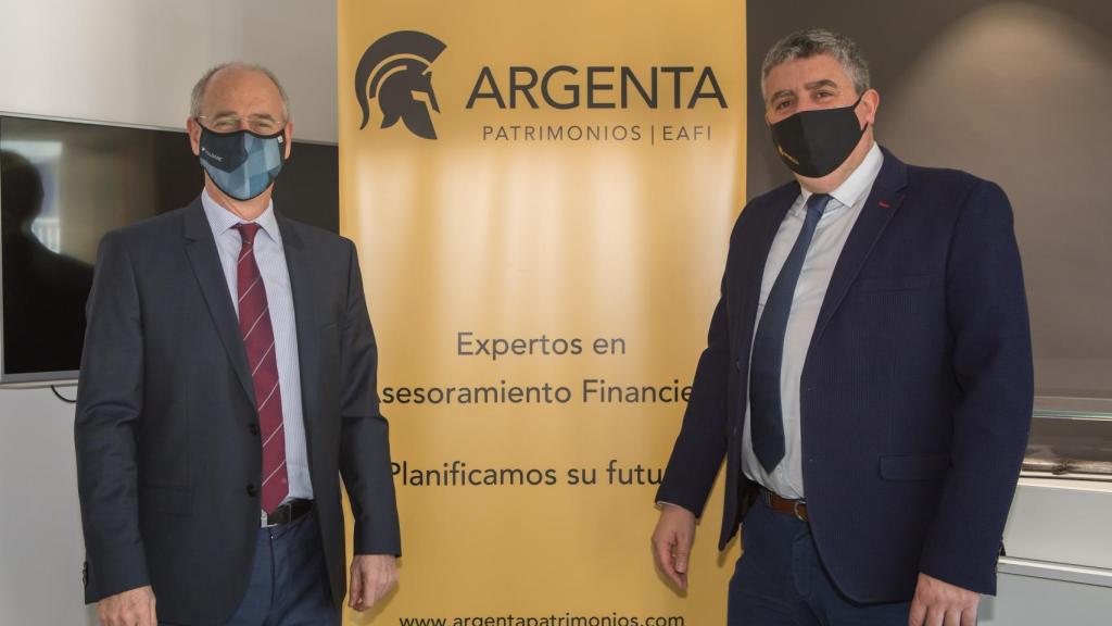 José Luis Dorado (Vall Banc) y Juan Manuel Casanovas (Argenta Patrimonios)