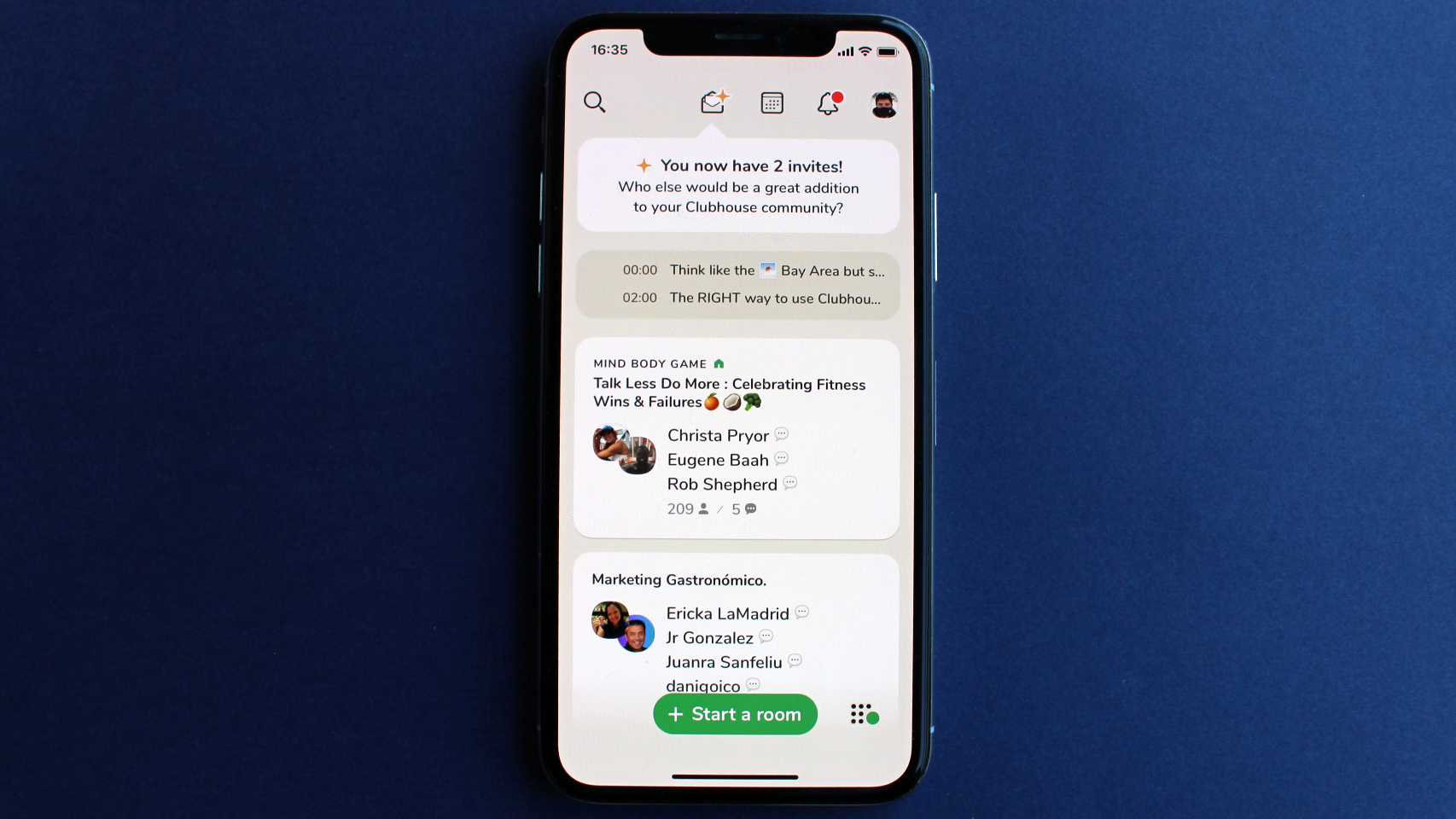 Clubhouse app