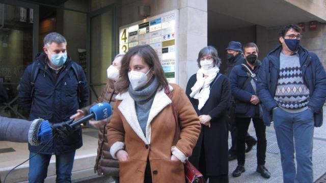 La abogada del equipo de Derechos Humanos del Grupo Avogados Novos de Vigo, Irene Álvarez Francés.