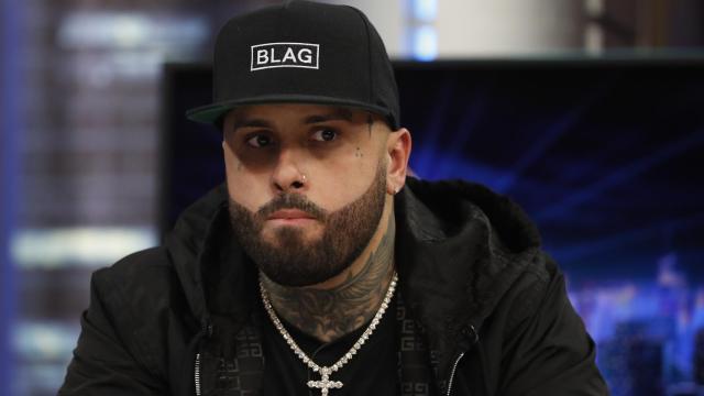 Nicky Jam durante su visita a 'El Hormiguero'.