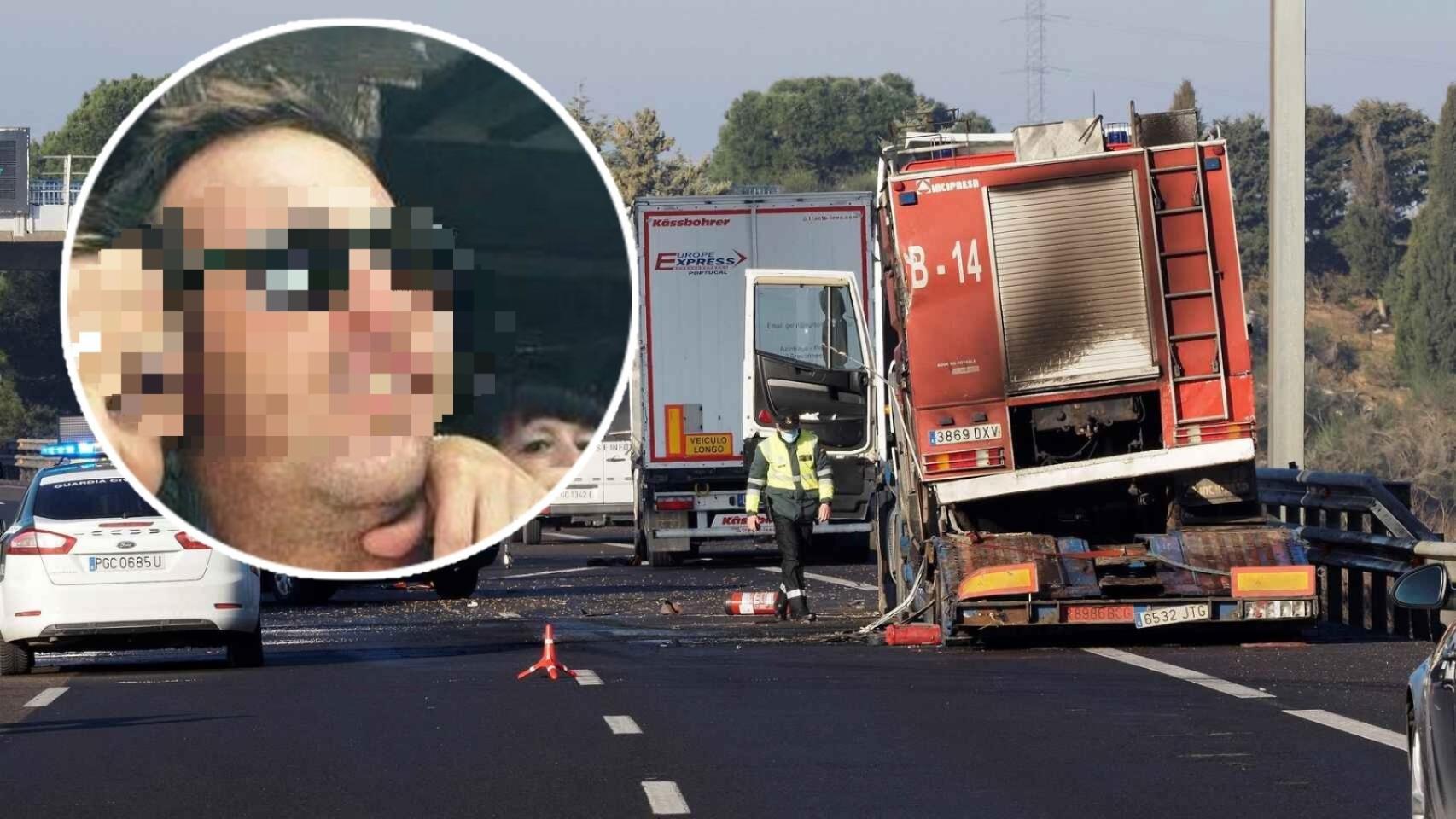 Alberto, el camionero ejemplar que murió con otros dos ayudando a un compañero en la A-62