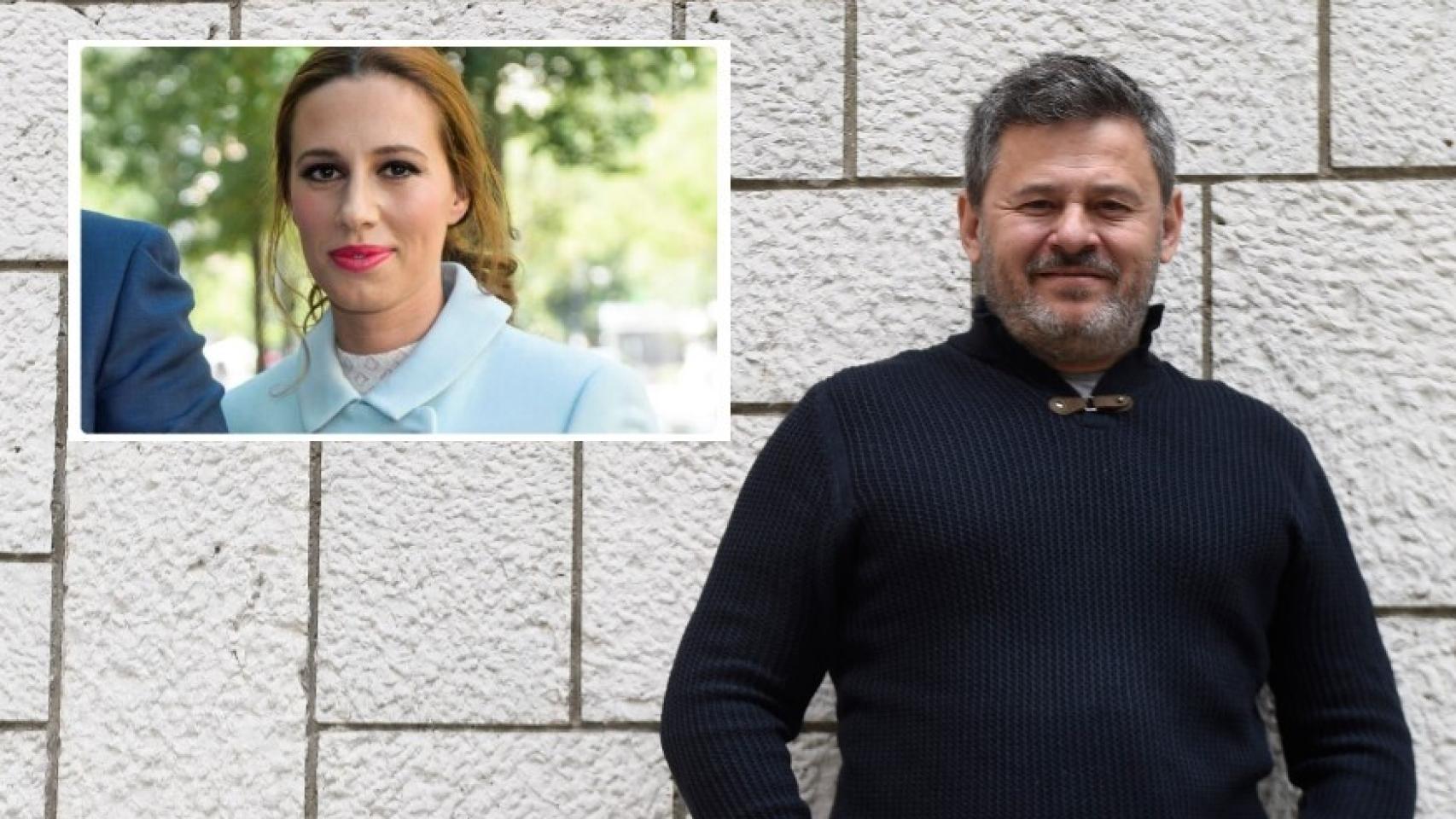 Miki Nadal y su exmujer Carola Escámez en montaje de JALEOS.