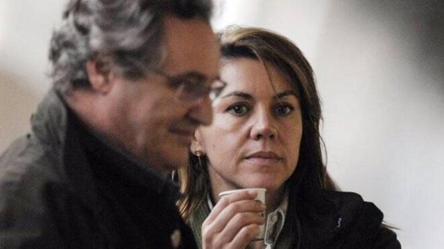 María Dolores De Cospedal y su marido, Ignacio López Del Hierro (Foto: Europa Press)