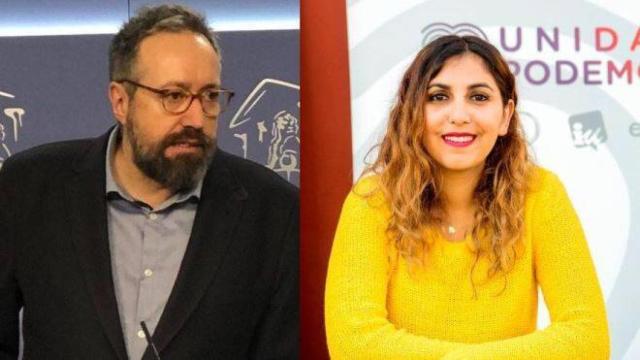Juan Carlos Girauta y Dina Bousselham