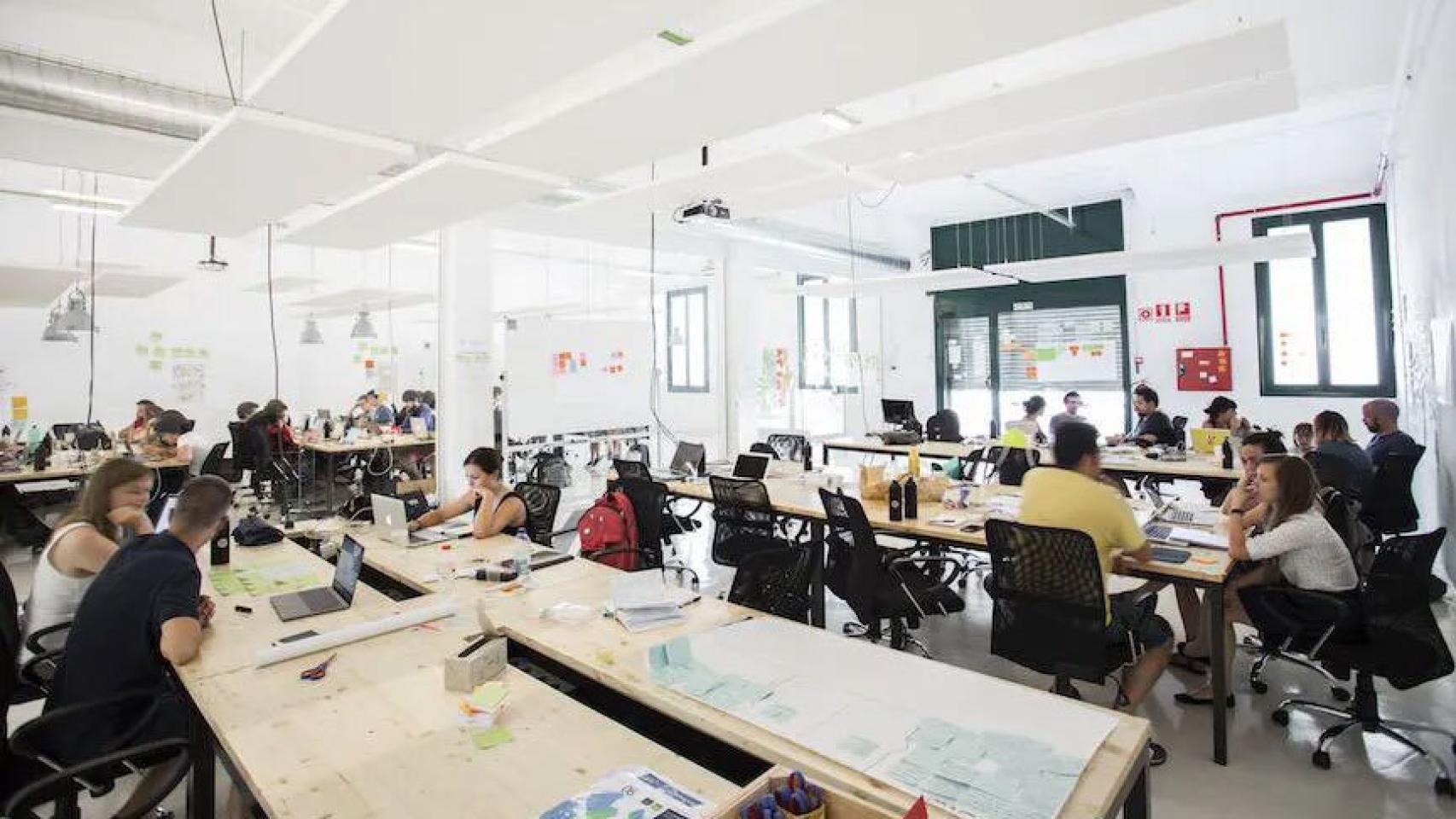 Sede de Ironhack en Barcelona.