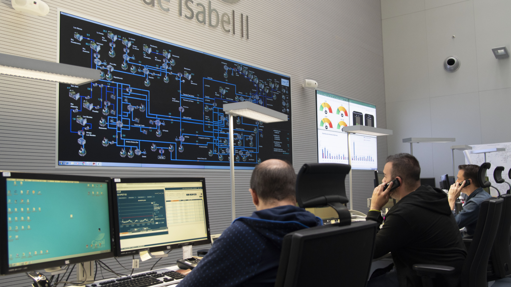 Centro de control del Canal de Isabel II