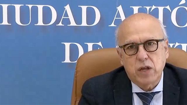 Javier Guerrero, consejero de Sanidad del Gobierno de Ceuta.