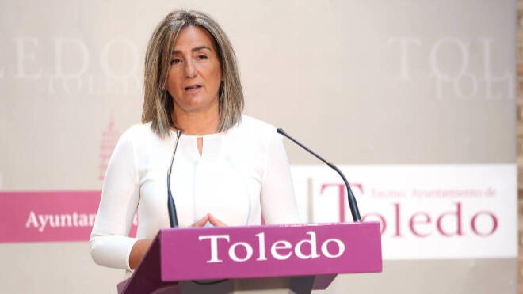 Milagros Tolón, alcaldesa de Toledo, en una imagen de archivo