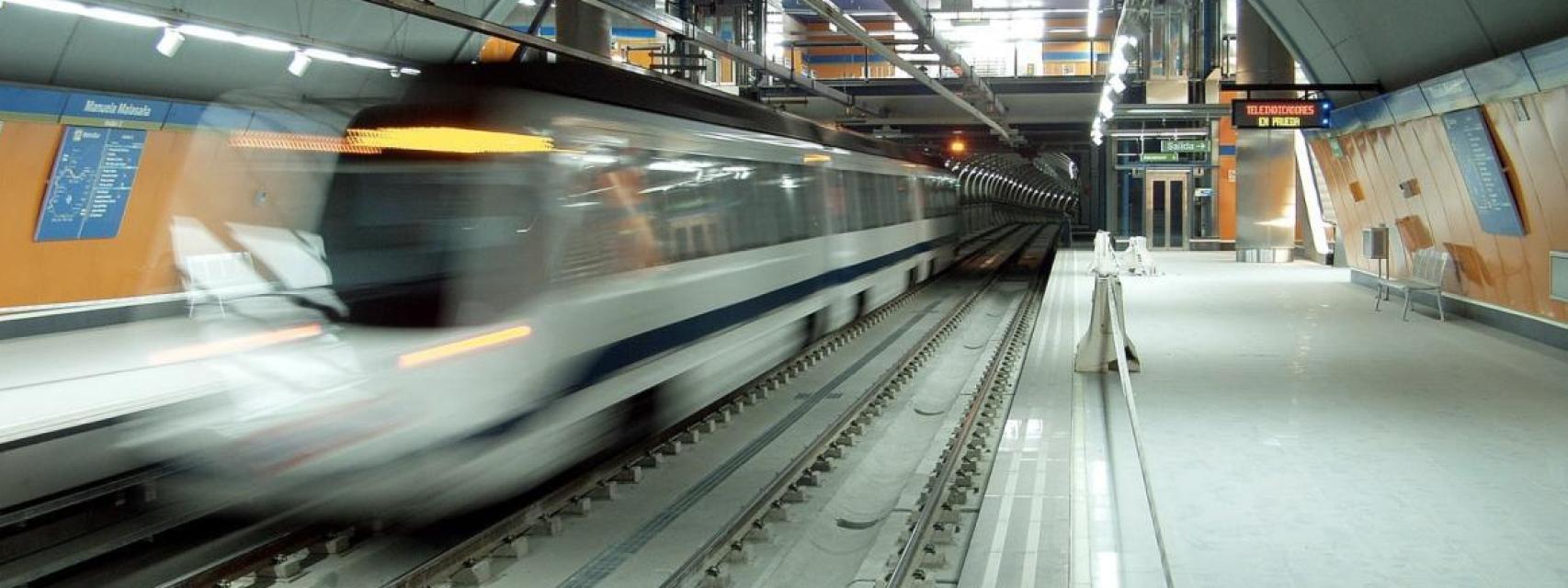 Imagen del metro de Madrid.