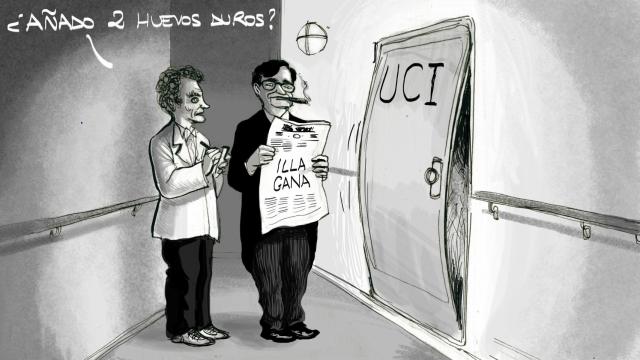 ¿También dos huevos duros?