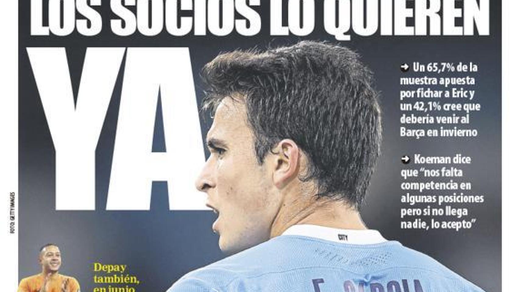 Portada Mundo Deportivo (24/01/21)