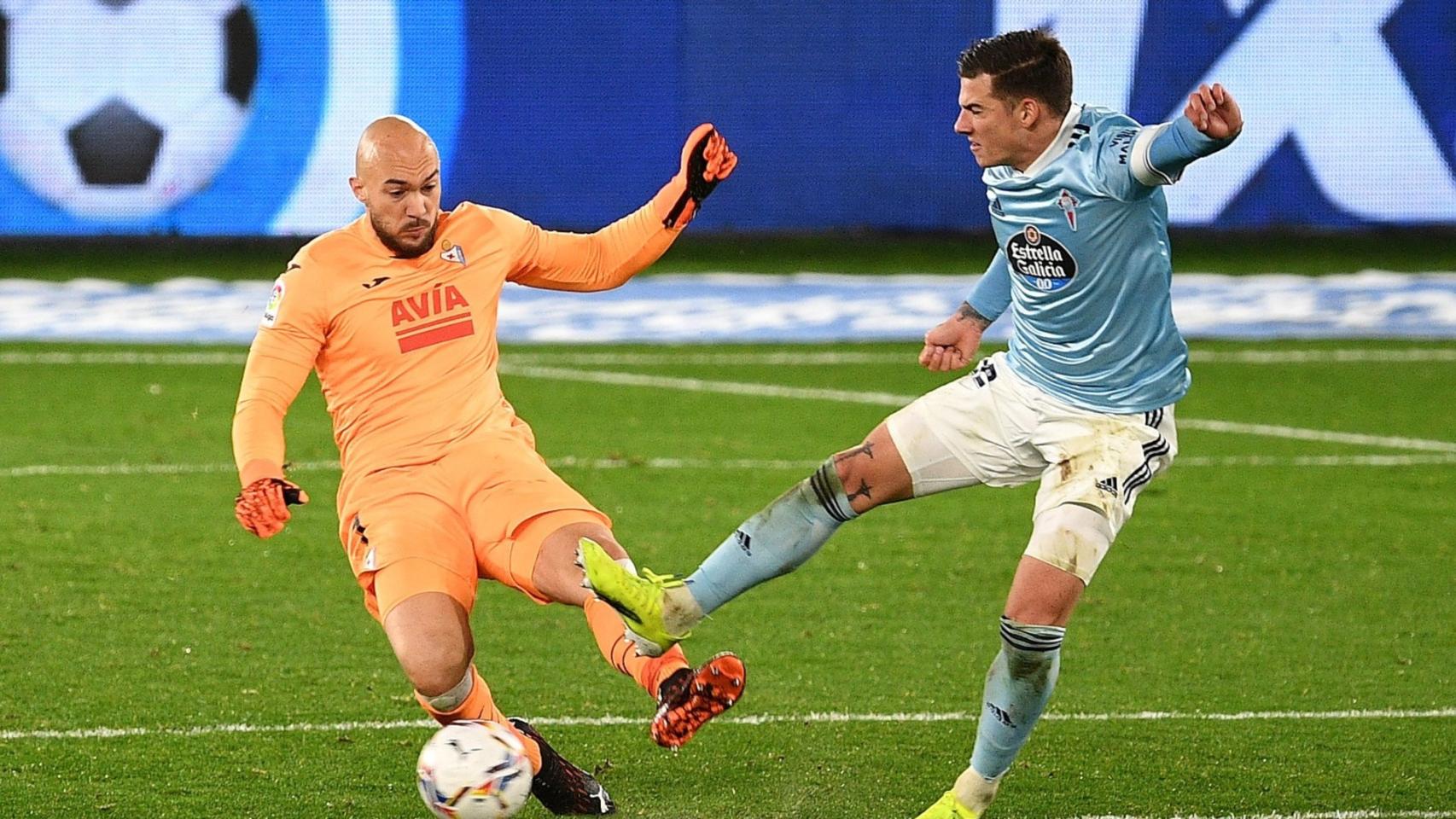 El Celta sumó su primer punto en 2021 pese a una importante falta de pólvora arriba