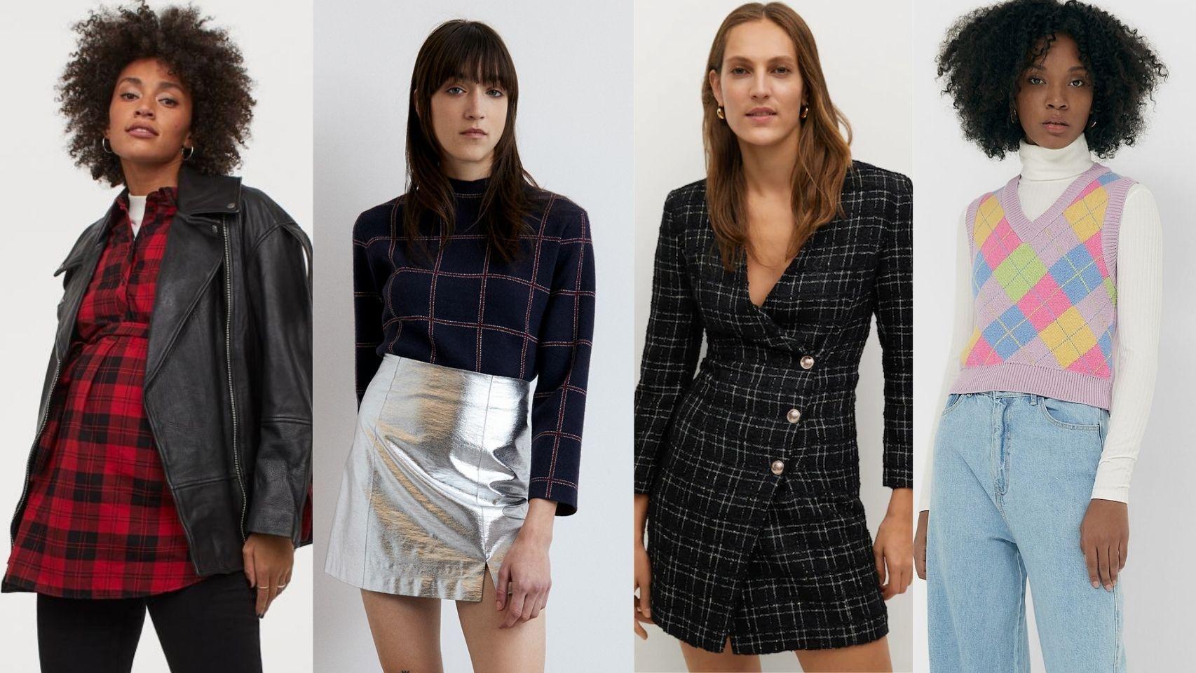 Estas son las prendas de cuadros que conquistan los escaparates  y el 'street style'.