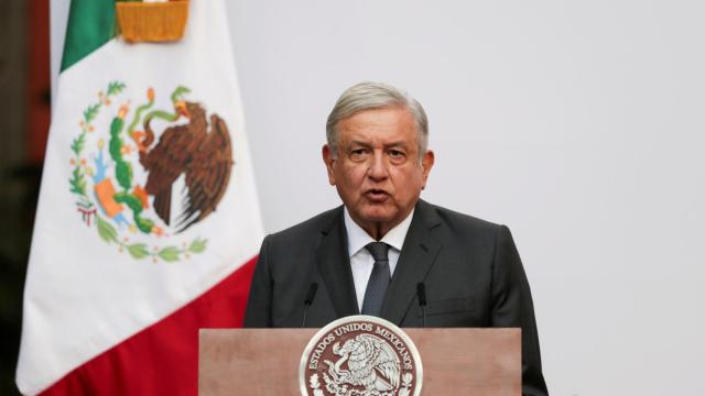 Andrés Manuel López Obrador, presidente de México.