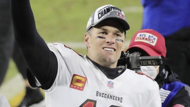 Tom Brady, en un partido de los Tampa Bay Buccaneers