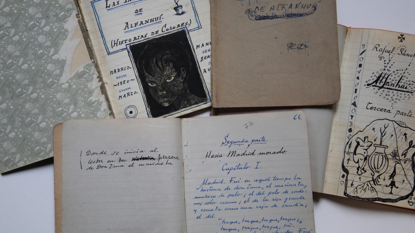 A. Sánchez Ferlosio. Cuadernos Alfanhuí. Foto: BNE