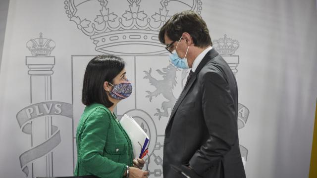 Carolina Darias y Salvador Illa.