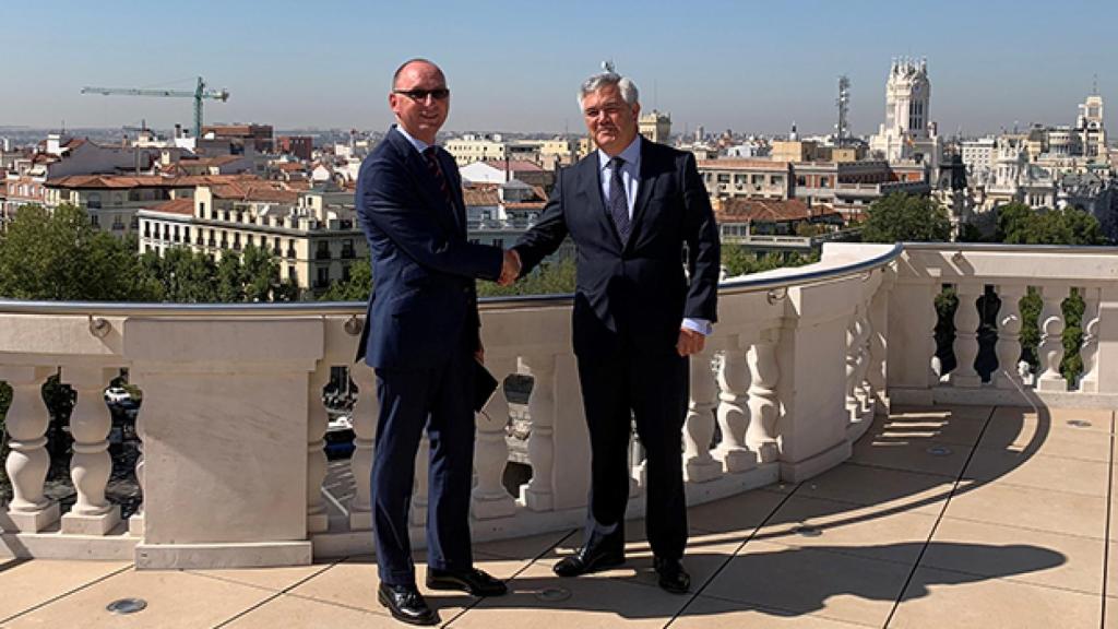 José Luis Jiménez (Mapfre) y Santiago Satrústegui (Abante).