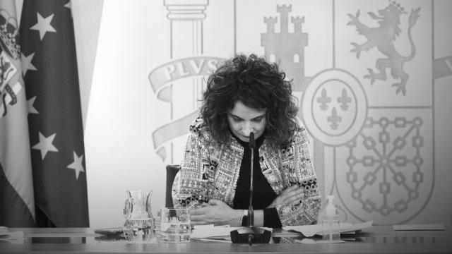 La ministra de Hacienda, María Jesús Montero.