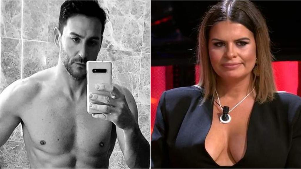 José Luis y Yolanda, padres de Marina, en montaje de BLUPER.