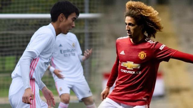 Takuhiro Nakai 'Pipi' y Hannibal Mejbri en un fotomontaje