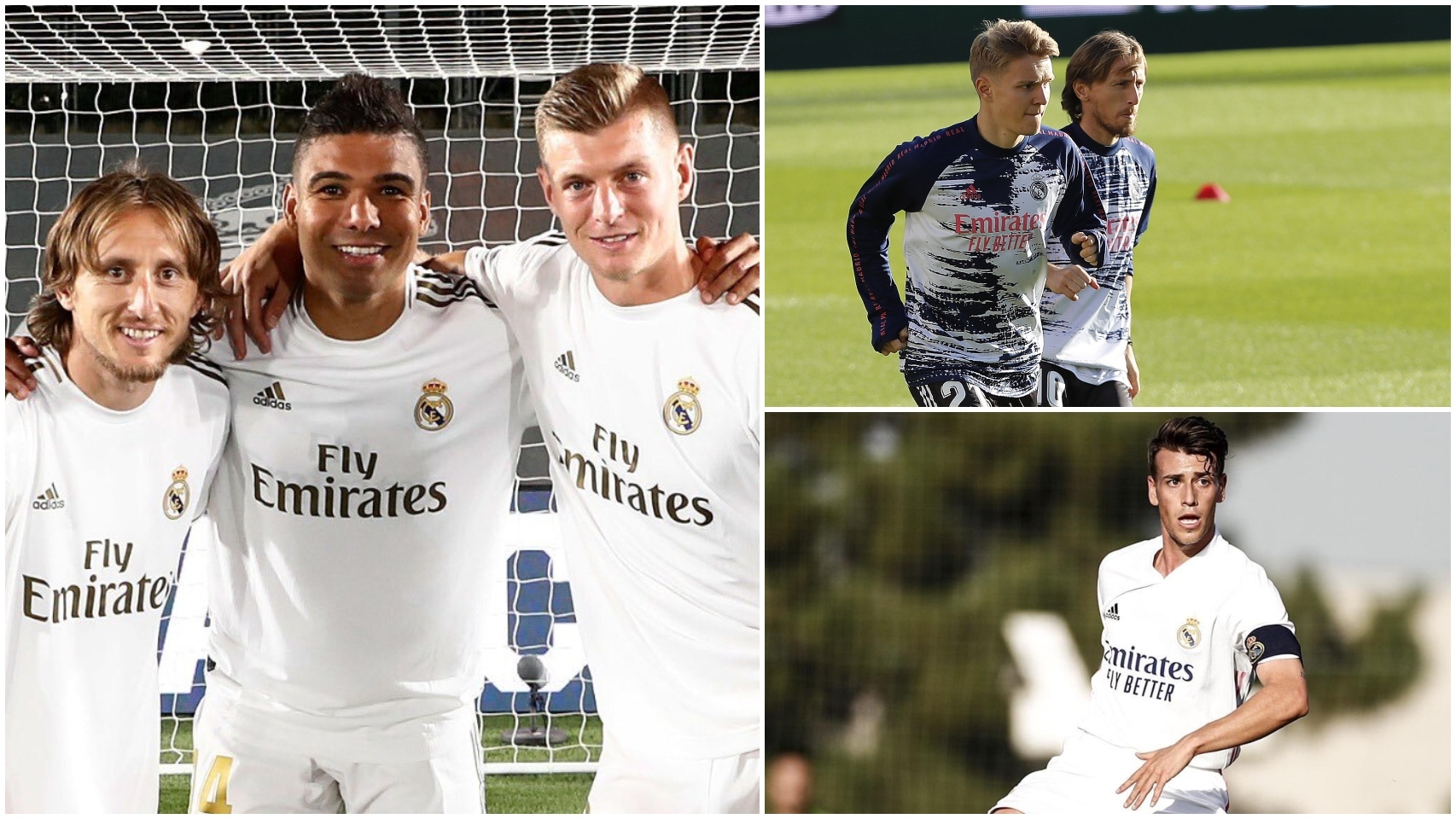 El centro del campo del Real Madrid