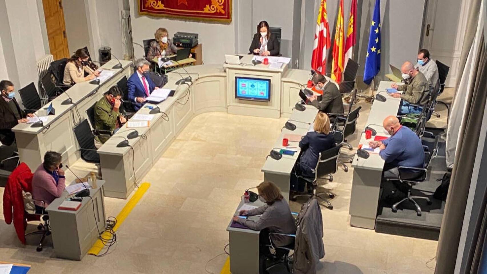 Pleno del Ayuntamiento de Alcázar de San Juan (Ciudad Real)