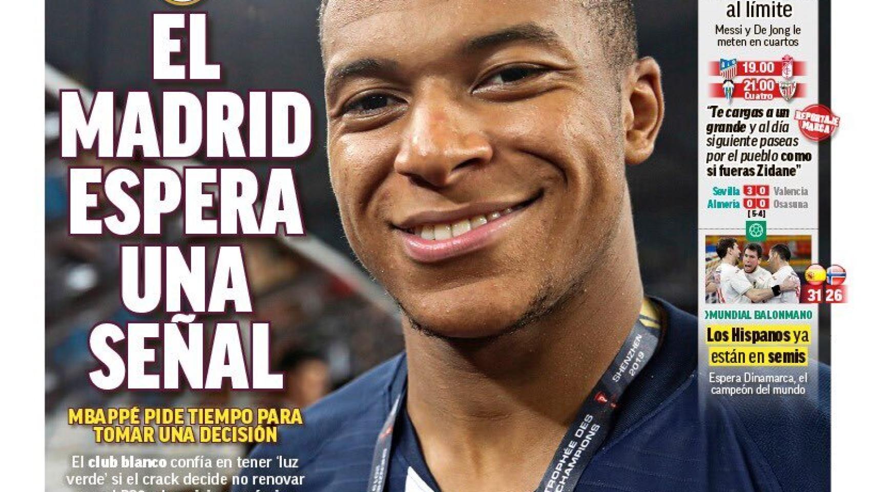 Portada MARCA