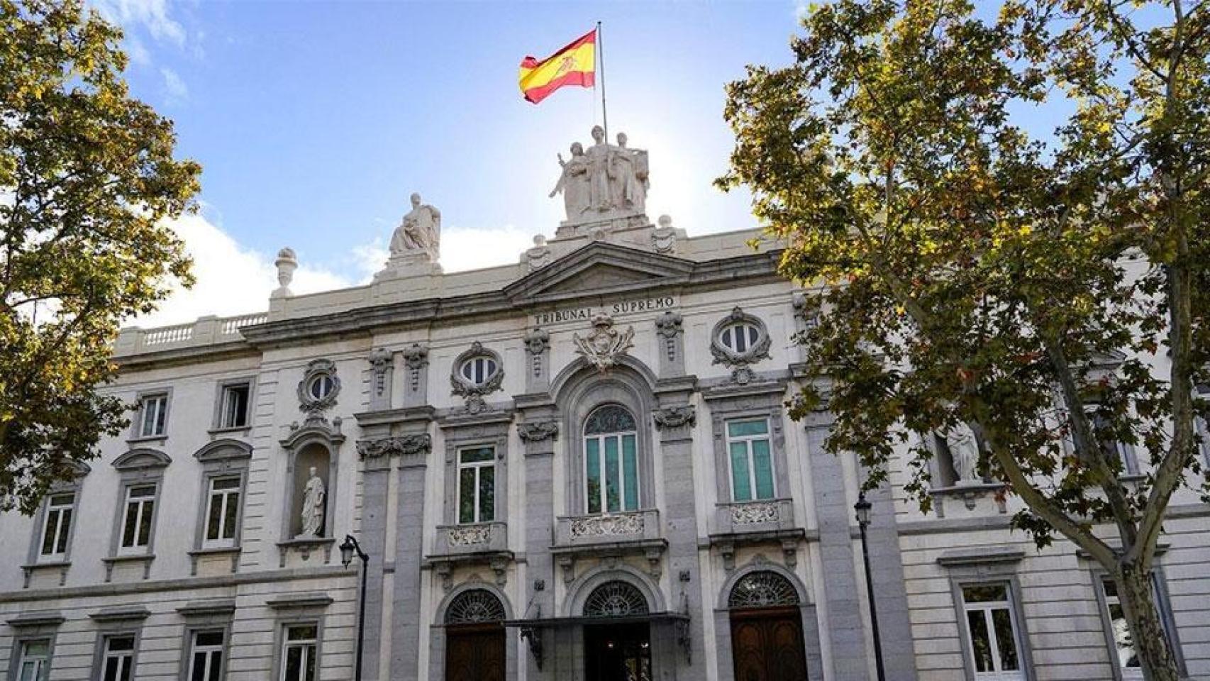 Fachada del Tribunal Supremo.