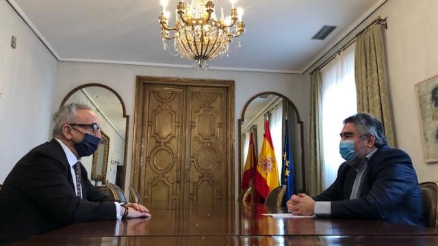 Alejandro Blanco y José Manuel Rodríguez Uribes, reunidos