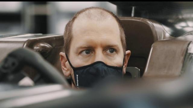 Sebastian Vettel y su nueva imagen