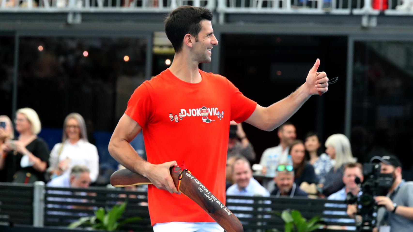 Djokovic, en Adelaida