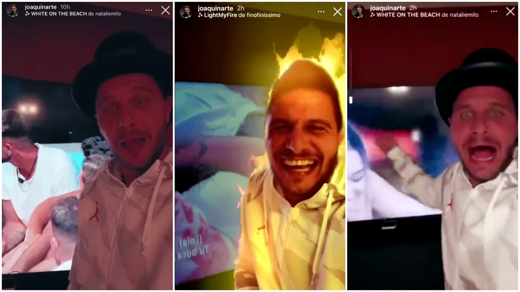 Joaquín, durante 'La Isla de las Tentaciones'