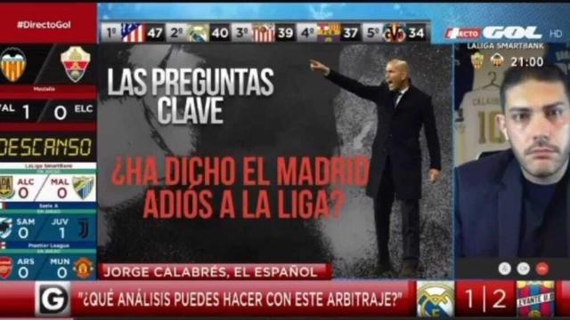 Jorge Calabrés, en Directo Gol