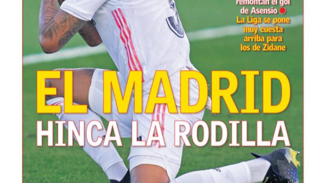 La portada del diario AS (31/01/2021)