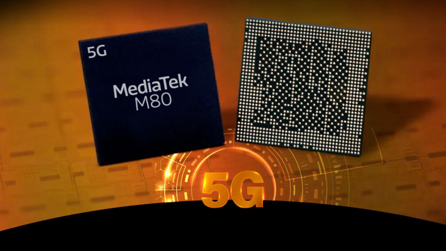 Mediatek presenta el M80, su primer módem con 5G dual